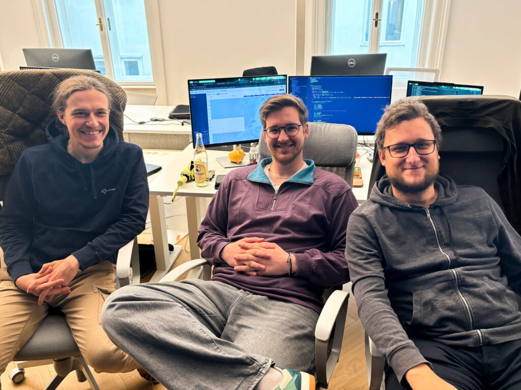 Frischer Wind, frischer Code: Unsere drei neuen Entwickler bei Latido