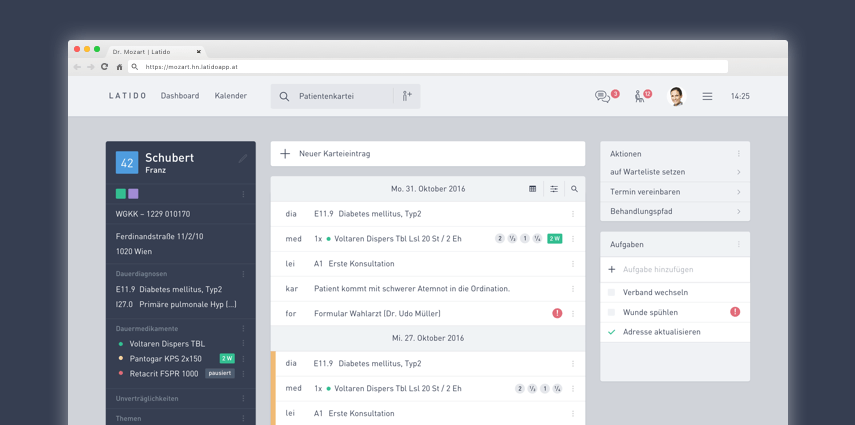 Die neue Arztsoftware im Web