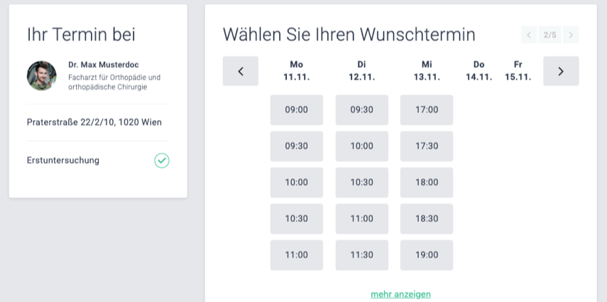 Online-Terminvereinbarung: Jeder vierte Termin wird online gebucht